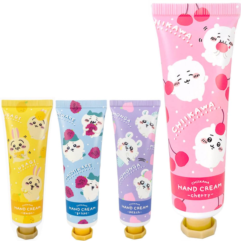Amazon.co.jp: Shobido Chiikawa Hand Cream Momonga Peach Scent